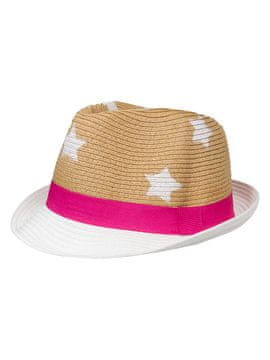 Doll Döll dvobarvni slamnati klobuk fedora