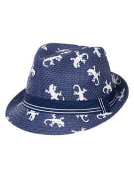 Doll Slamnik Döll Temno moder kuščar Fedora