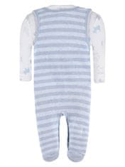 Kanz Dvodelni komplet za dojenčke, bluza in pižama, moder Kanz