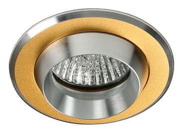 shumee SA-02 SNG/AL MR16 SAT GOLD FIKSNA STROPNA SVETILKA IZ ALUMINIJA
