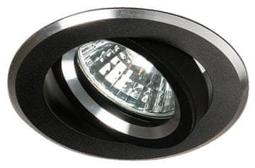 Candellux UA-01 STB/AL MR16 SAT ČRNI KABELSKI SNOP NAGIBNEGA STROPNEGA ALUMINIJA