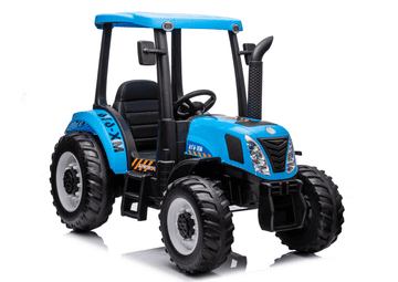 RAMIZ Otroški Električni traktor NEW HOLLAND-T7 24V Modra