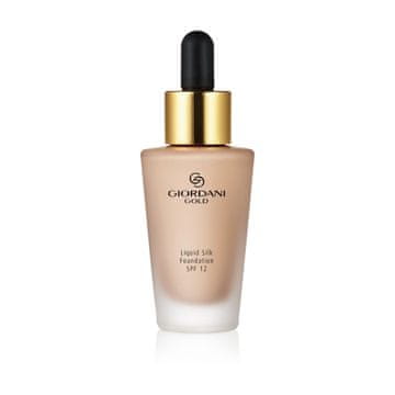 shumee Oriflame Giordani Gold tekoči svileni puder SPF 12 - svetlo slonokoščena 30 ml