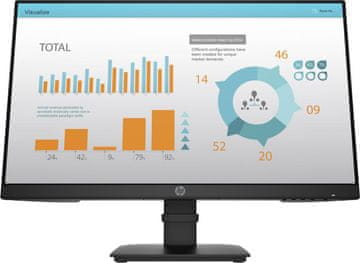 shumee HP P24 G4 FHD monitor 23,8" IPS DP HDMI, 60,5 cm, 1A7E5AT