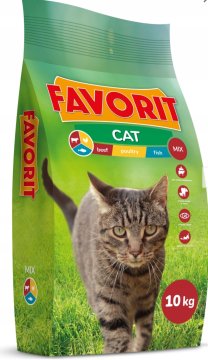 shumee Favorit suha mačja mešanica okusov 10 kg
