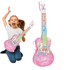 shumee Otroška kitara, interaktivna, svetleča, ukulele, igrača, glasbilo