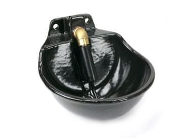 shumee Zalivalnik s skledo iz litega železa s cevnim ventilom Black 2,5l ROYAL FARM (prodaja se v kompletih po 2)