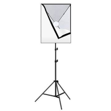 shumee Puluz LED softbox studio komplet 50x70cm stativ LED žarnica 1 kos PU5070EU