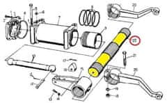shumee C-330 dvižna gred ORIGINAL URSUS