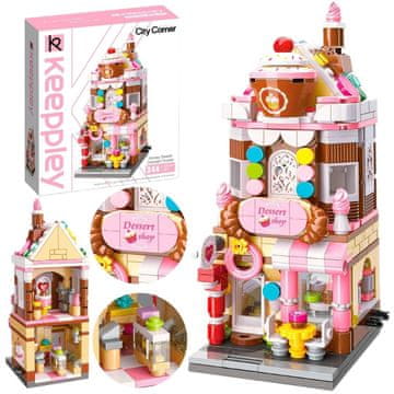 shumee Gradbeni bloki za hišo z medeno sladko sladico, 344 kosov, kot darilo