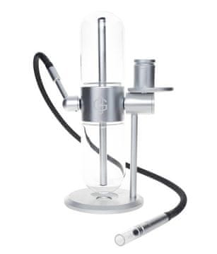shumee Gravity Hookah Silver Gravity Bong