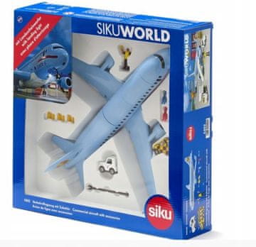 shumee Siku 5402 Veliko 38 cm letališko potniško letalo