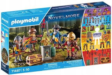Playmobil Gradbeni bloki 45 kosov 4+ Moje figure Vitezi Novelmorea 71487