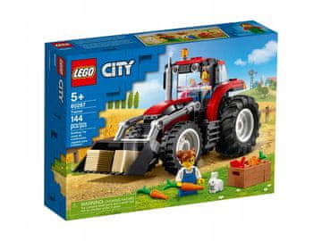 shumee LEGO CITY 60287 TRAKTOR Z NAKLADALNIKOM