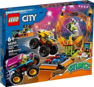 shumee LEGO City 60295 Tovornjaki za kaskaderje v areni MONSTER