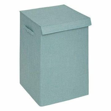 shumee Modra košara za perilo Colorama 74L, 2 prekata, zložljiva