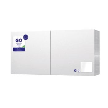 shumee Duni prtički 2W 40x40 cm beli - 300 kosov.