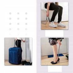 shumee Velika kovinska žlica za čevlje 51 cm POLJSKI IZDELEK debelo togo jeklo