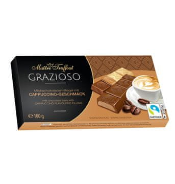 shumee Čokolade MaitreTruffout Grazioso s kapučino polnilom 100 g