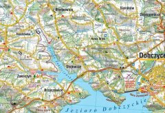 shumee Območje Krakova 1:45.000. Plastificiran turistični zemljevid. Izdaja 2025. Kompas.