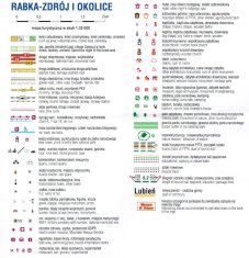 shumee Rabka-Zdrój in okolica 1:35.000. Plastificiran turistični zemljevid. Izdaja 2024. Kompas.