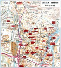shumee Gdansk, Sopot, Gdynia / Tromesto. Kolesarska in turistična karta / Zemljevid mesta. Cartomedia