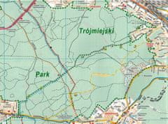 shumee Gdansk, Sopot, Gdynia / Tromesto. Kolesarska in turistična karta / Zemljevid mesta. Cartomedia