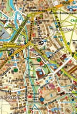 shumee Tatre, Zakopane. Žepni, plastificirani turistični zemljevid / zemljevid mesta. Izdaja 2025. Galileos