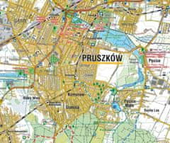 shumee Južna Varšava 1:50.000. Krajinski parki Chojnów in Mazowiecki. Turistični zemljevid. Izdaja 2024. Kompas