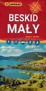 shumee Beskid Mały 1:40.000. Turistična karta. Izdaja 2023. Kompas