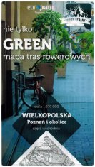 shumee Poznań in okolica, vzhodni del. Velikopoljska. Vodoodporni kolesarski zemljevid. Ne samo Green Velo. Euro Pilot