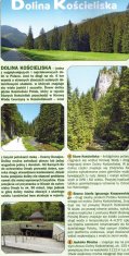 shumee Kościeliska dolina. Zemljevid turističnih znamenitosti. Izdaja 2025. Galileos