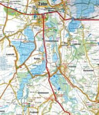 shumee Južna Jura, dolina Visle 1:50.000. Turistični zemljevid. Izdaja 2024. Kompas.