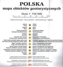 shumee Poljska 1:1.000.000. Geoturistični zemljevid. Euro Pilot