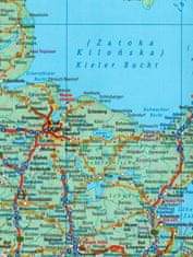 shumee Nemčija 1:925.000. Laminiran cestni zemljevid. Izdaja 2024/2025. Demart