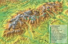 shumee Tatre 1:28.000. Laminiran panoramski zemljevid. Izdaja 2025. ExpressMap