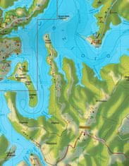 shumee Solinsko jezero 1:25.000. Solina in Polańczyk. Plastificirana turistična karta / Zemljevid mesta. WiT