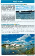 Compass Varmija in Mazury. Plastificiran zemljevid turističnih znamenitosti. Izdaja 2025. Kompas
