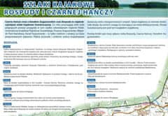 Compass Regija Suwałki. Nacionalni park Wigry, Avgustovski gozd, Czarna Hańcza, Rospuda. Laminirana turistična karta. Izdaja 2025. Kompas