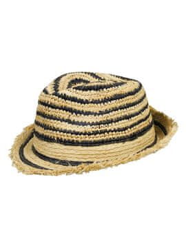 Doll Döll črn slamnat fedora klobuk