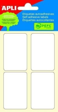 Apli Samolepilne etikete 34 x 53 mm - bele 24 kosov