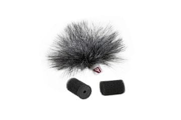 shumee Vetrobransko steklo za mikrofon Rycote Ristretto Windjammer Lavalier, sive barve