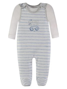 shumee Komplet pajac in bluze za fantka, moder Kanz