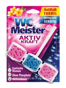 shumee WC Meister Exotische Blumen WC obešalnik 45 g