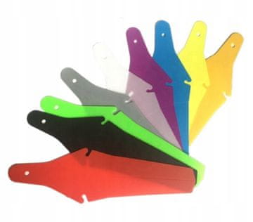 shumee Mini zadnji blatnik za kolo za pod sedežem, vijoličen