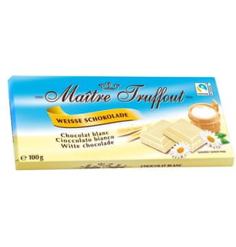 Gunz Maitre Truffout bela čokolada 100 g
