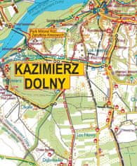 shumee Nałęczów 1:9.000. Puławy, Kazimierz Dolny. Turistična karta / Načrt mesta. Izdaja 2023. Galilej