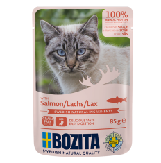 shumee BOZITA Mesni koščki v omaki z lososom 85 g