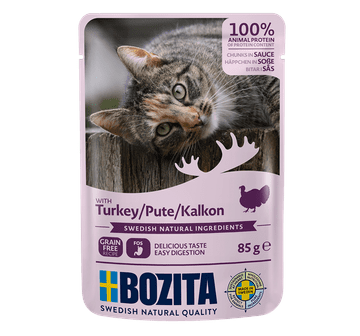 shumee BOZITA Mesni koščki v omaki s puranom 85 g