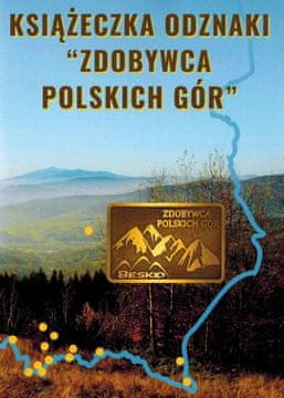 shumee Knjižica z značkami "Osvajalec poljskih gora". Izdano leta 2025. Podkarpatska fundacija za razvoj Beskidov
